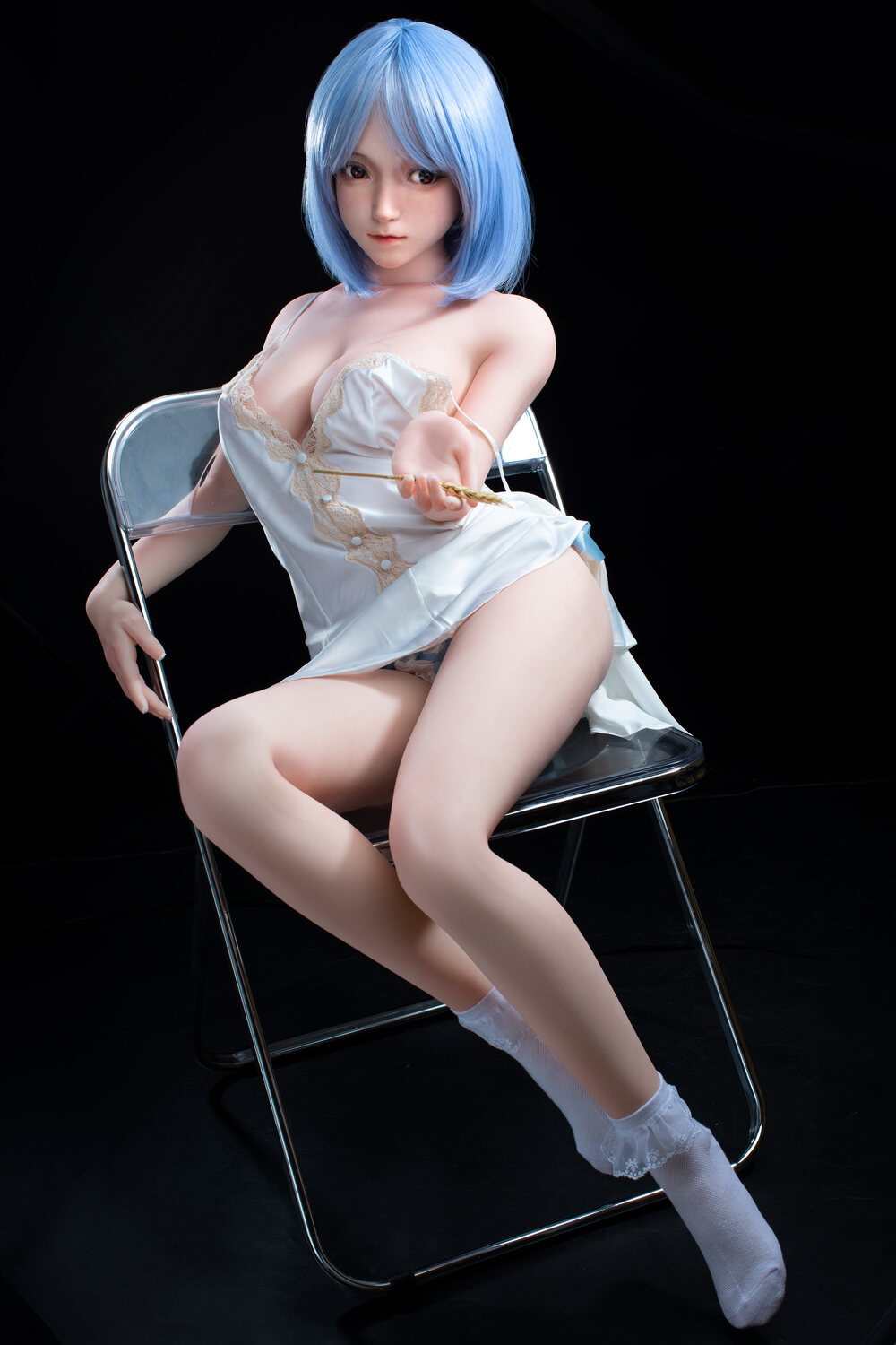 148cm/4ft10 C-cup Silicone Head Sex Doll – Mary - FavDoll